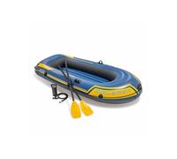 INTEX Set Bateau Challenger 2 - 2 personnes - Bleu
