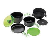 Optimus - Terra Camp 4 Kochtopfset - Popote - dark grey / green