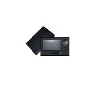 Set batterie externe en cuir 4000mAh, câble 2-en-1 et clé USB 4GO - Polaroid - PO1980-133 - Noir