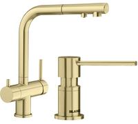 Set batterie pour filtre à eau Blanco Fontas-S II Filter 526694, distributeur de savon Blanco Lato 526699