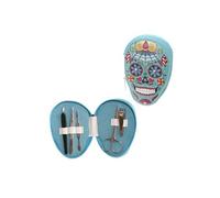 Set Beauté des Ongles Calavera Bleu