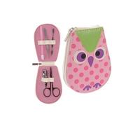 Set Beauté des Ongles Rose Hiboux