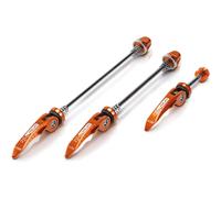 XLC Kit de fixation rapide QR-L05, mixte, orange, lot de 3, 2501602116