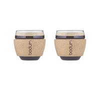 Set Bodum 2 Verres 0.1l Bande En Liege