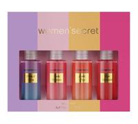 Set Body Mist Senses 4 x 50ml pour Femmes, Coffret Brume Corporelle Parfumée, Idéal Cadeau Frais et Léger