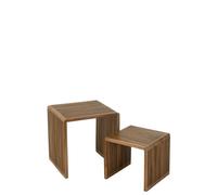 Set bois naturel h.50cm