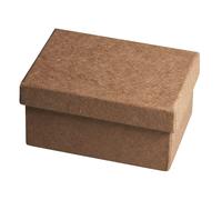Set Boîtes Pap. Mâché, Fsc Rec 100%, 7x5x3,5cm, Rectangulaire, 4pces