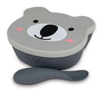 Set bol à ventouse et cuillère en silicone Koala