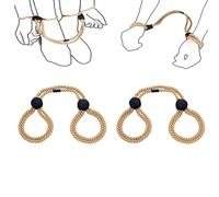 Set Bondage 2 pièces avec corde réglable & menottes poignets et chevilles - Accessoires BDSM polyvalents pour couples, configuration croisée possible, ensemble de contraintes ajustable