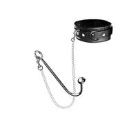 Set Bondage SM avec Anneau Anal Buttplug - Collier réglable Fessées Restraints anales pour couples aventure intime jeux extrêmes
