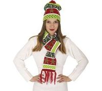 set bonnet écharpe bonhomme pain d'épices adulte - ptitclown 48335 Multicolore G