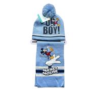 Set bonnet écharpe Disney Mickey Mouse hiver automne vêtements enfants