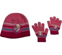 Set Bonnet Et Gants - Elsa La Reine Des Neiges (fuchia)