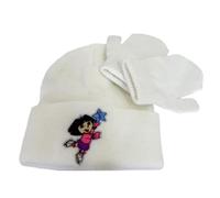 Set Bonnet Et Moufles Bébé Dora L'exploratrice