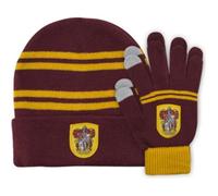 Set bonnet & gants enfant - WARNER BROS - Gryffondor - Magic Touch tactile - Taille unique - Acrylique ultra-doux