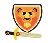Set bouclier et épée lion