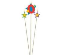 Set Bougie Chiffre 0- Bougie d'Anniversaire G