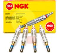 Set Bougies D'Allumage 4PZ Opel Movano Renault Mégane Audi A3 Leon NGK 1.5 1.9