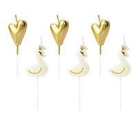 Set Bougies Lovely Swan 4cm