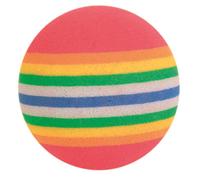 Balles pour chats en forme d'arc-en-ciel - TRIXIE - Balle - Mousse - Blanc, Bleu, Jaune, Orange, Rouge, Vert
