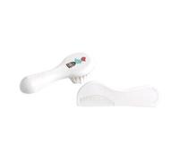 Set brosse + peigne blanc -