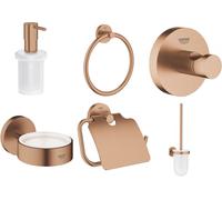 Set brosse WC Grohe Essentials 40374DL1, porte-papier toilette Grohe Essentials 40367DL1, 40369DL1, 40365DL1, 40394DL1, 40364DL1