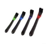 Set Brosses Sabots Équitation 4pcs Grip Caoutchouc | Lot de 4 brosses, couleurs assorties, pratique pour écurie, partage entre cavaliers, kit complet