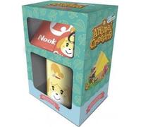 Set cadeau Animal Crossing avec Isabelle - Mug, Dessous de verre & Porte-clés pour les fans et les collectionneurs - Cadeau parfait