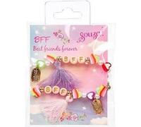 Set cadeau BBF 2 bracelets Rose G