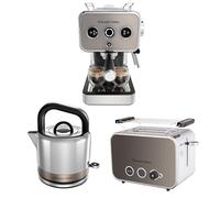 Set: Cafetière + Bouilloire + Grille pain