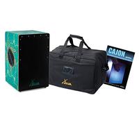 Set Cajon XDrum Design Series "Turtle" avec Sac + École, Bass Port intégré