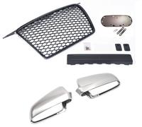 Set Calandre Avant LLCTOOLS, Enjoliveurs de Rétroviseurs, Support Plaque