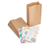 Set calendrier de l''Avent « Papier kraft » à usage alimentaire