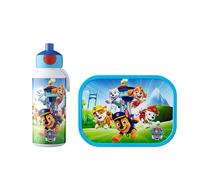 Mepal - Set Déjeuner Campus - Set de Déjeuner pour Enfants avec Bouteille de Boisson Pop-up et Panier-repas - Set de Déjeuner pour L'école - BPA-free - 400 ml + 750 ml - Paw Patrol Pups
