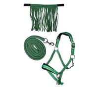 Set capezza imbottita in softpren con longhina e frange modello Lilly Cob