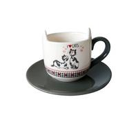 Set cappuccino I Love CATS