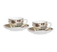 Ritzenhoff & Breker Service à cappuccino CREMA 4 pièces en porcelaine