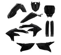 Set Carénage 10 Pièces ACERBIS Noir pour Yamaha 450 YFM Fx Wolverine 2023-2026