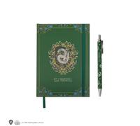 Set Carnet Et Stylo Deluxe Monde Magique De Serpentard - Harry Potter Vert TU