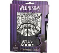 Set carnet stylo Mercredi - Élégance et mystère