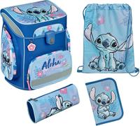 Set cartable Scooli EasyFit 5 pièces Stitch bleu
