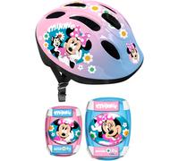 Set casque et coudières / genouillères - MINNIE - MN432507 - 50 / 56 cm