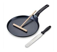 Set chandeleur crêpière 26 cm et 2 ustensiles Fackelmann Brandao