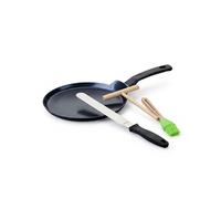 Set chandeleur crêpière 26 cm et 3 ustensiles Brandao