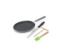 Set chandeleur crêpière 26 cm et 3 ustensiles Elo Ducato