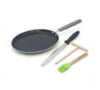 Set chandeleur crêpière 26 cm et 3 ustensiles Elo Ducato