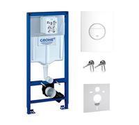 Set châssis encastré Grohe Rapid SL 38539001, bouton de chasse d'eau Grohe Nova 38765SH0