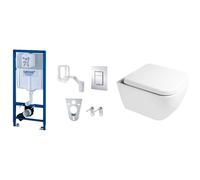 Set châssis encastré Grohe Rapid SL 38827000, cuvette de WC Oltens Vernal 42002000, 45103000