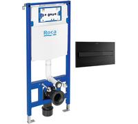 Set châssis encastré Roca Duplo One A890070020, bouton de chasse d'eau Roca PL7 A890188206