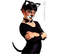 Set Chat Enfant (oreilles - Noeud - Queue) - Noir - Taille Unique or G